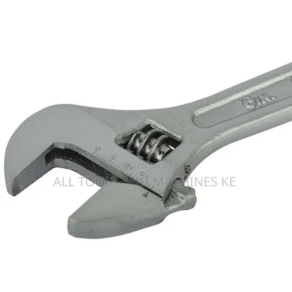 Stanley Adjustable Wrench 150mm Powerful Precision Chrome Tool