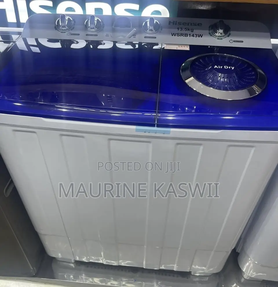 HISENSE TWIN TUB13.5 Kg Semi Automatic Washing Machines