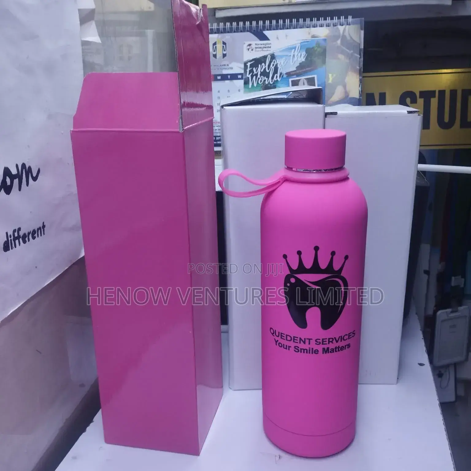 Branded Skin Feel Water Bottled