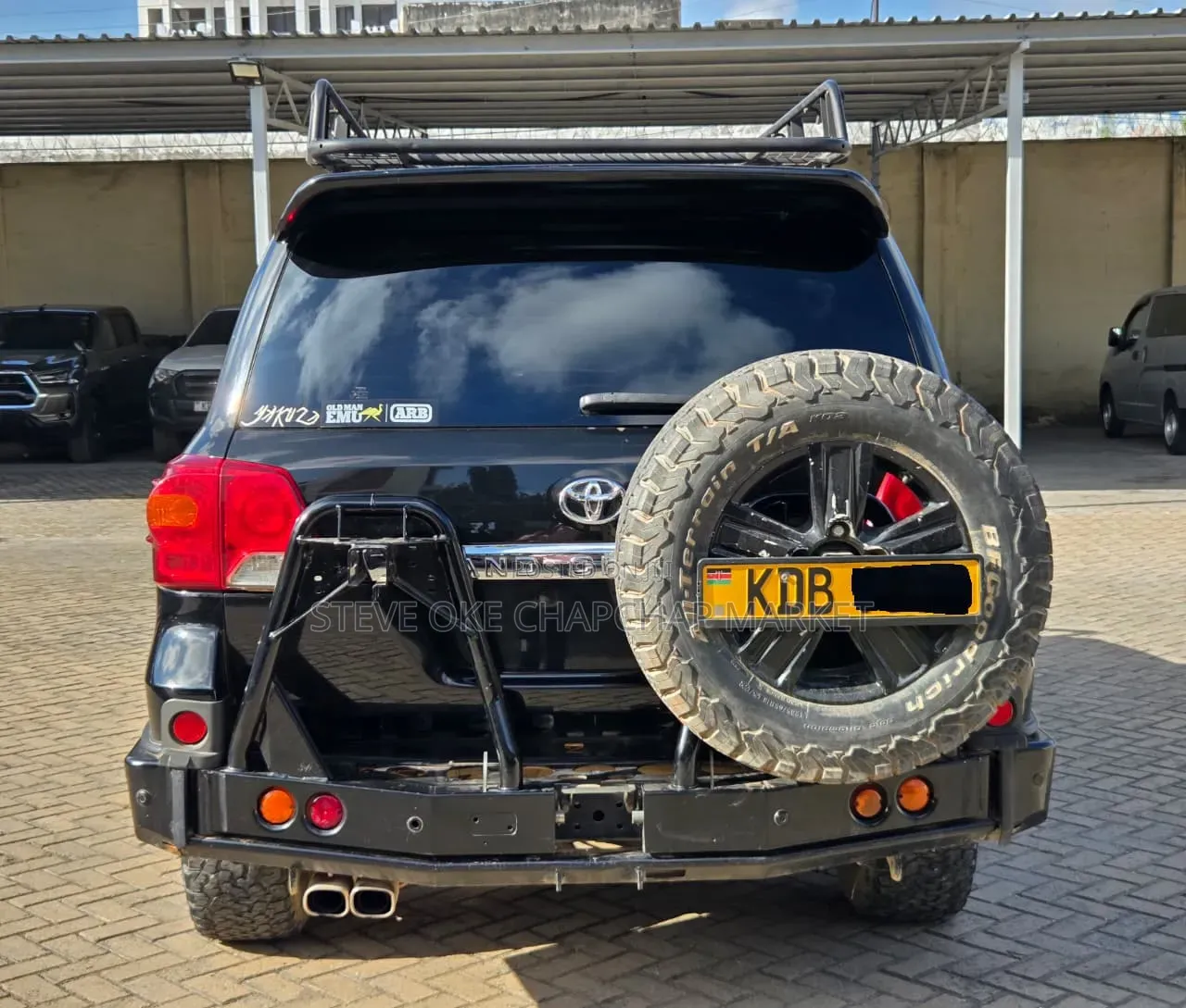 Toyota Land Cruiser 4.6 V8 AX G Selection 2012 Black