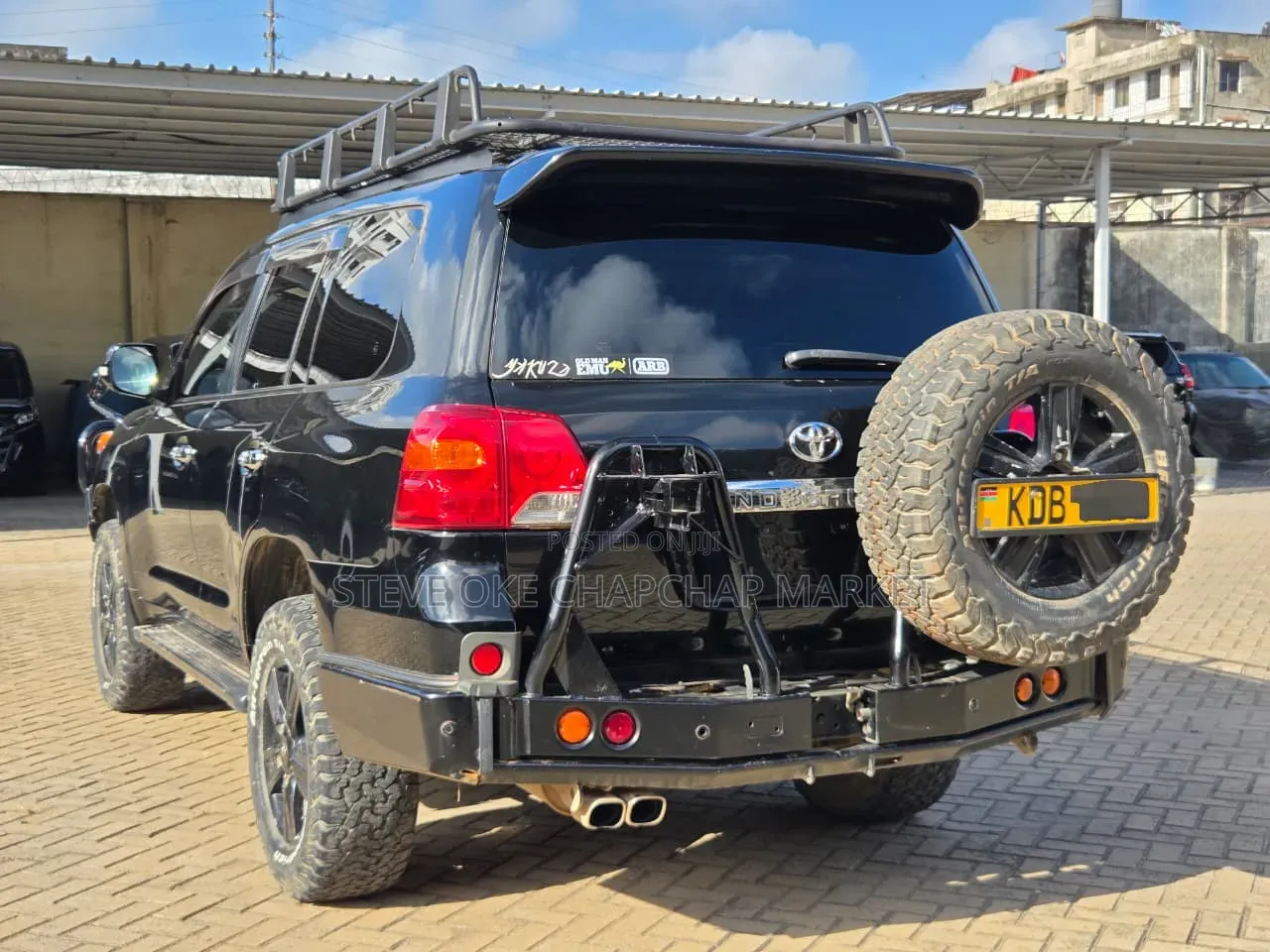 Toyota Land Cruiser 4.6 V8 AX G Selection 2012 Black