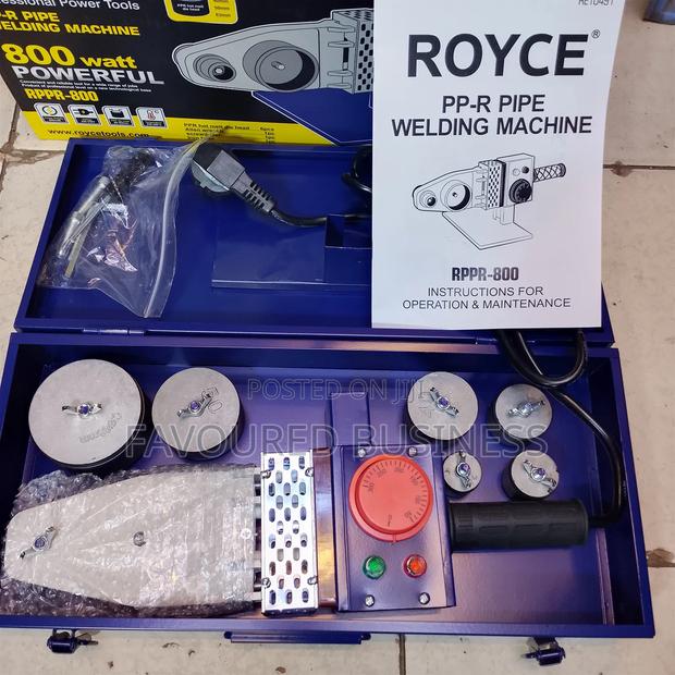 Powerfull 800w Royce PPR Machine / Brand New Pipe Cutter at Affordable
