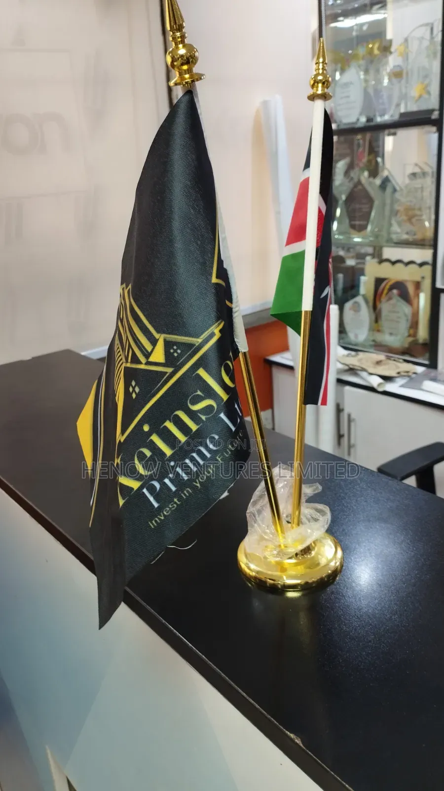 Customized Double Table Flag