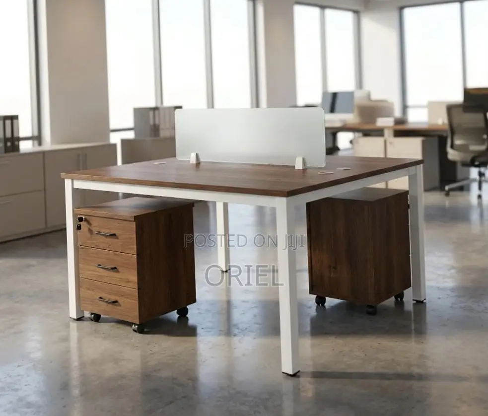 Office Workstation : 2-Seater Office Workstation Setup