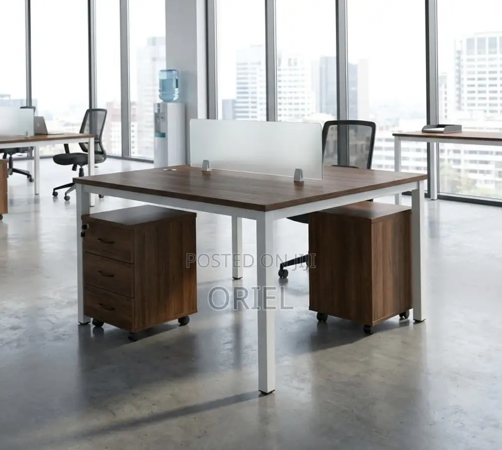 Office Workstation : 2-Seater Office Workstation Setup