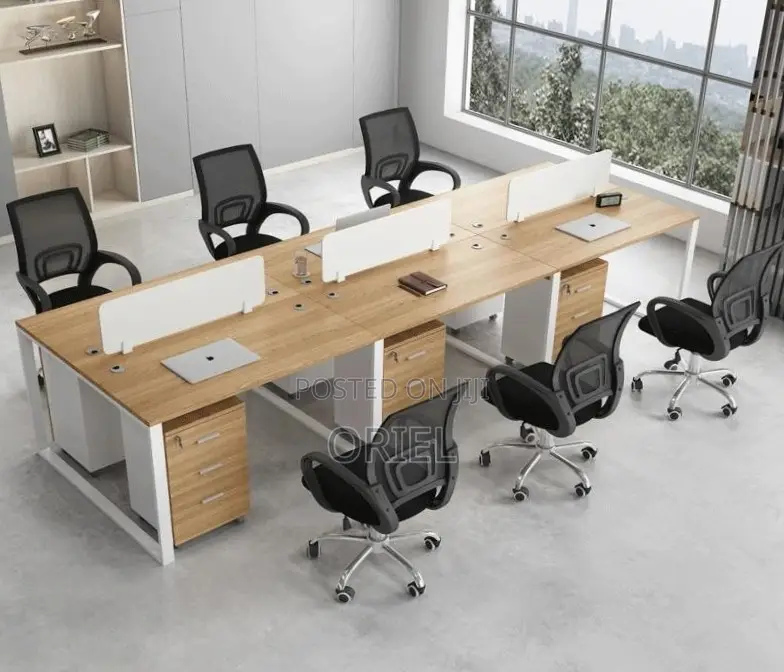 Office Workstation : 2-Seater Office Workstation Setup