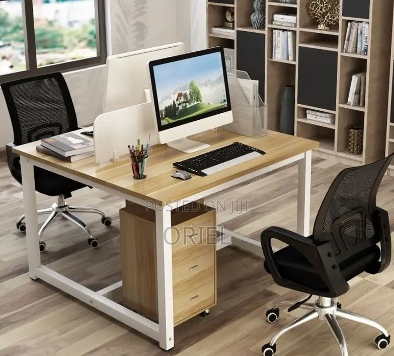 Office Workstation : 2-Seater Office Workstation Setup