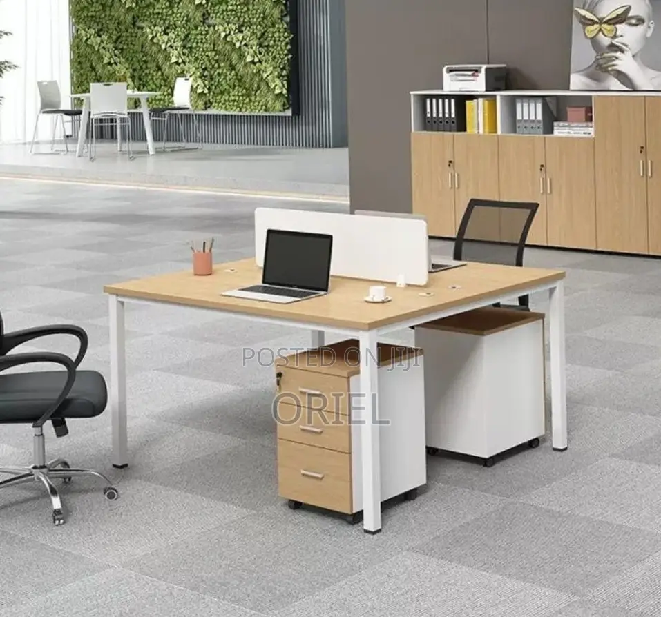 Office Workstation : 2-Seater Office Workstation Setup