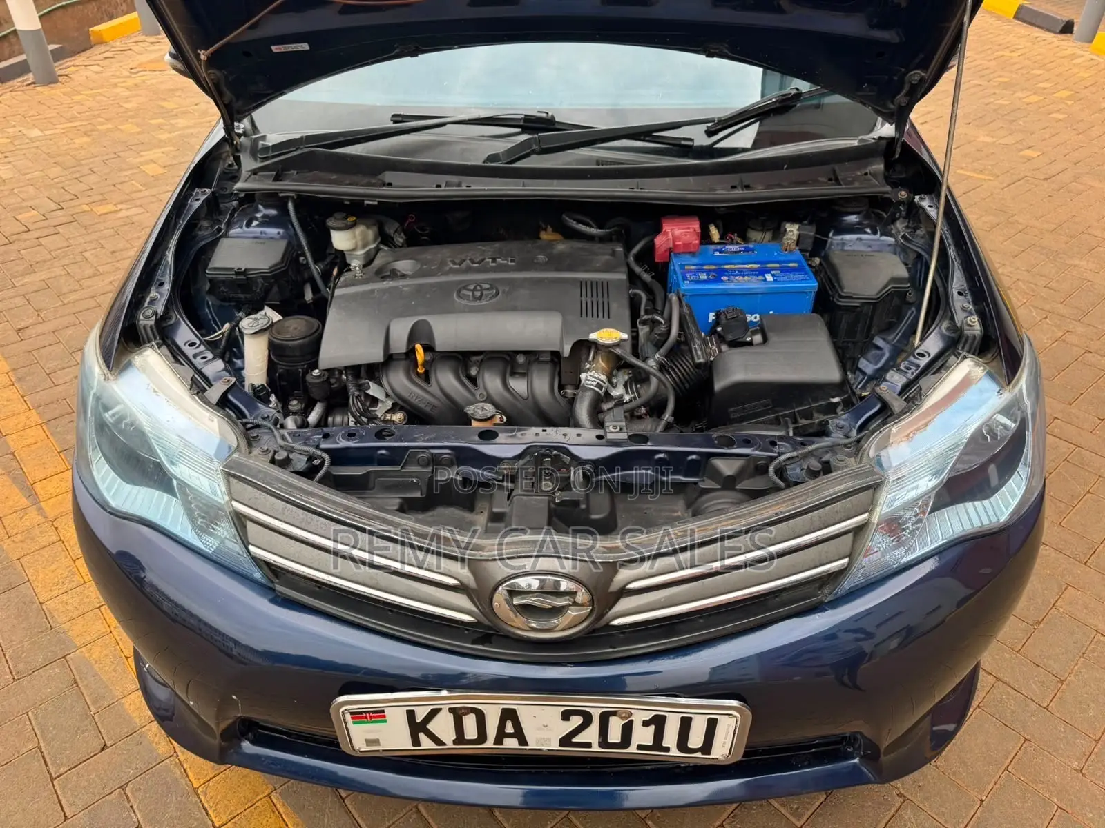 Toyota Axio 2013 Blue