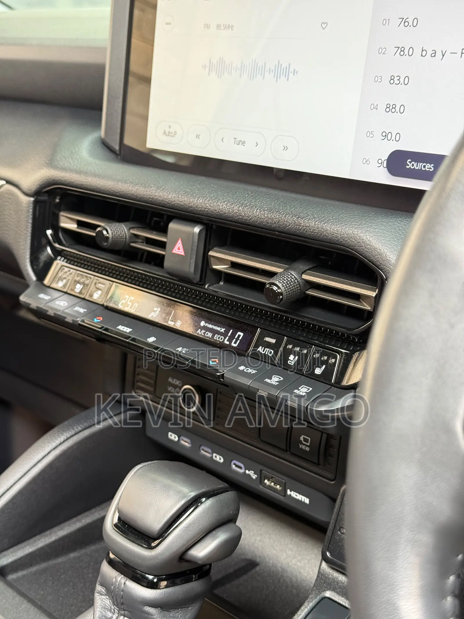 Toyota Land Cruiser LC250 2024 Black