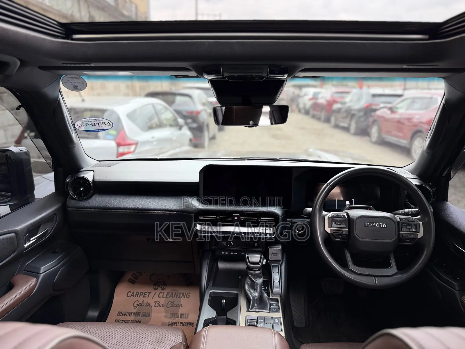 Toyota Land Cruiser LC250 2024 Black