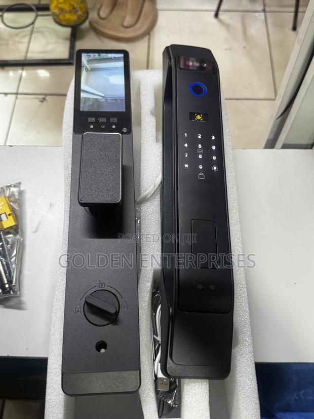 Advanced Home Security Lock With Camera, Intercom Fingerprint Access