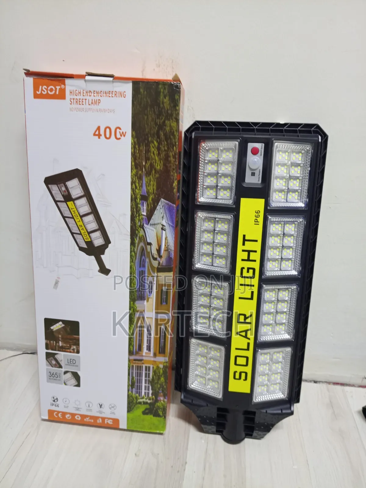 JSOT 400W High-End Engineering Solar Street Light