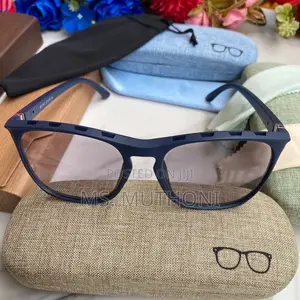 Full Set ( Glasses , Case Wipe Cloth ) BLUE BLOCK + PHOTOCROMATIC