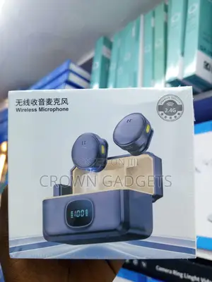 Q8 Dual Mini Wireless Lavalier Mic With Charging Case