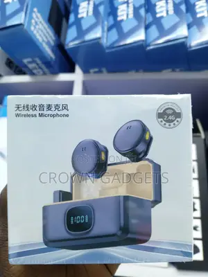 Q8 Dual Mini Wireless Lavalier Mic With Charging Case