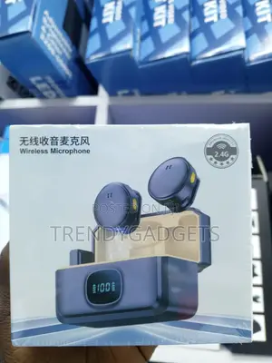 Q8 Dual Mini Wireless Lavalier Mic With Charging Case