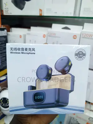 Q8 Dual Mini Wireless Lavalier Mic With Charging Case