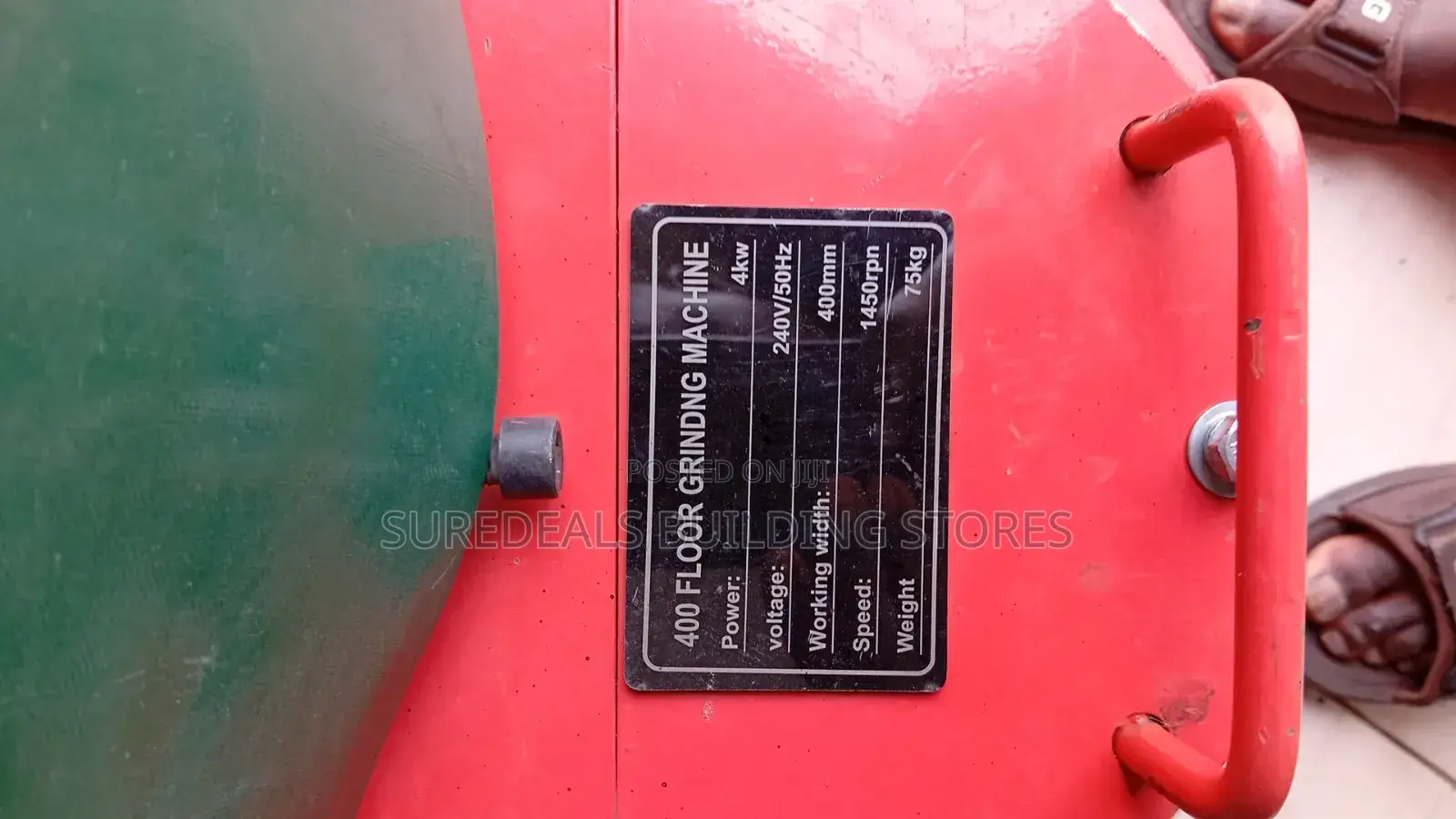 Floor Grinder Heavy-Duty Machine