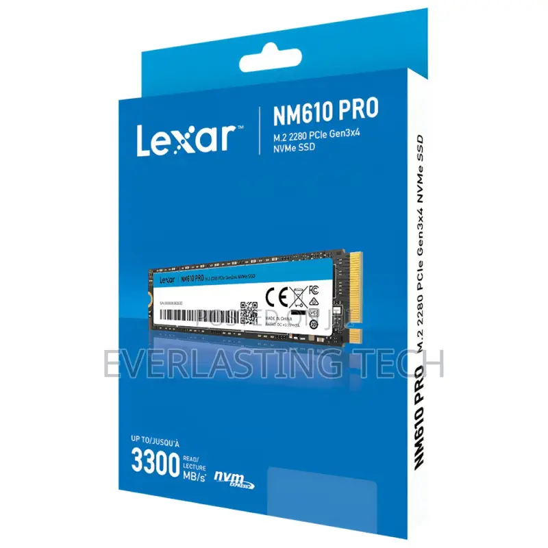 Lexar NM610PRO M.2 2280 PCIe Gen3x4 NVMe SSD