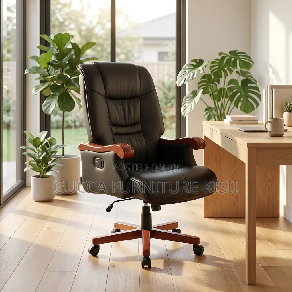 Office Chair; Modern Leather Swivel Chair