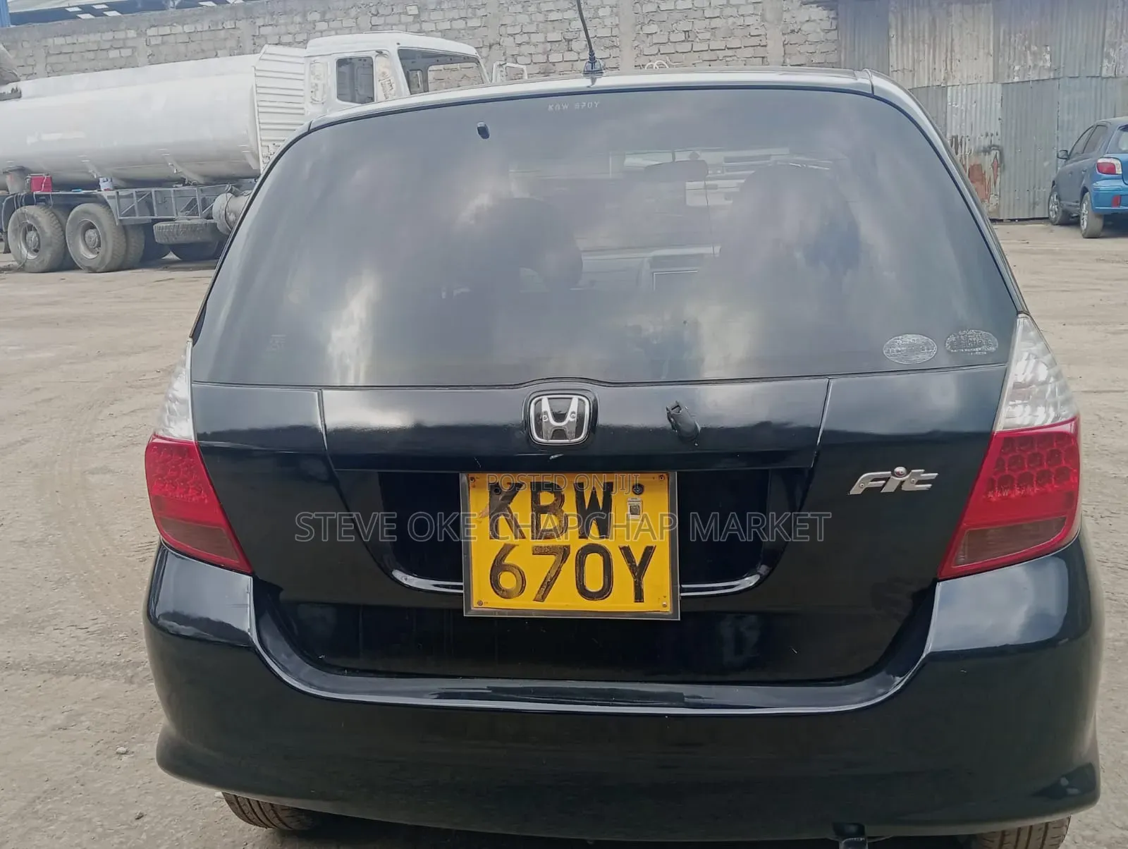 Honda Fit 2007 Black
