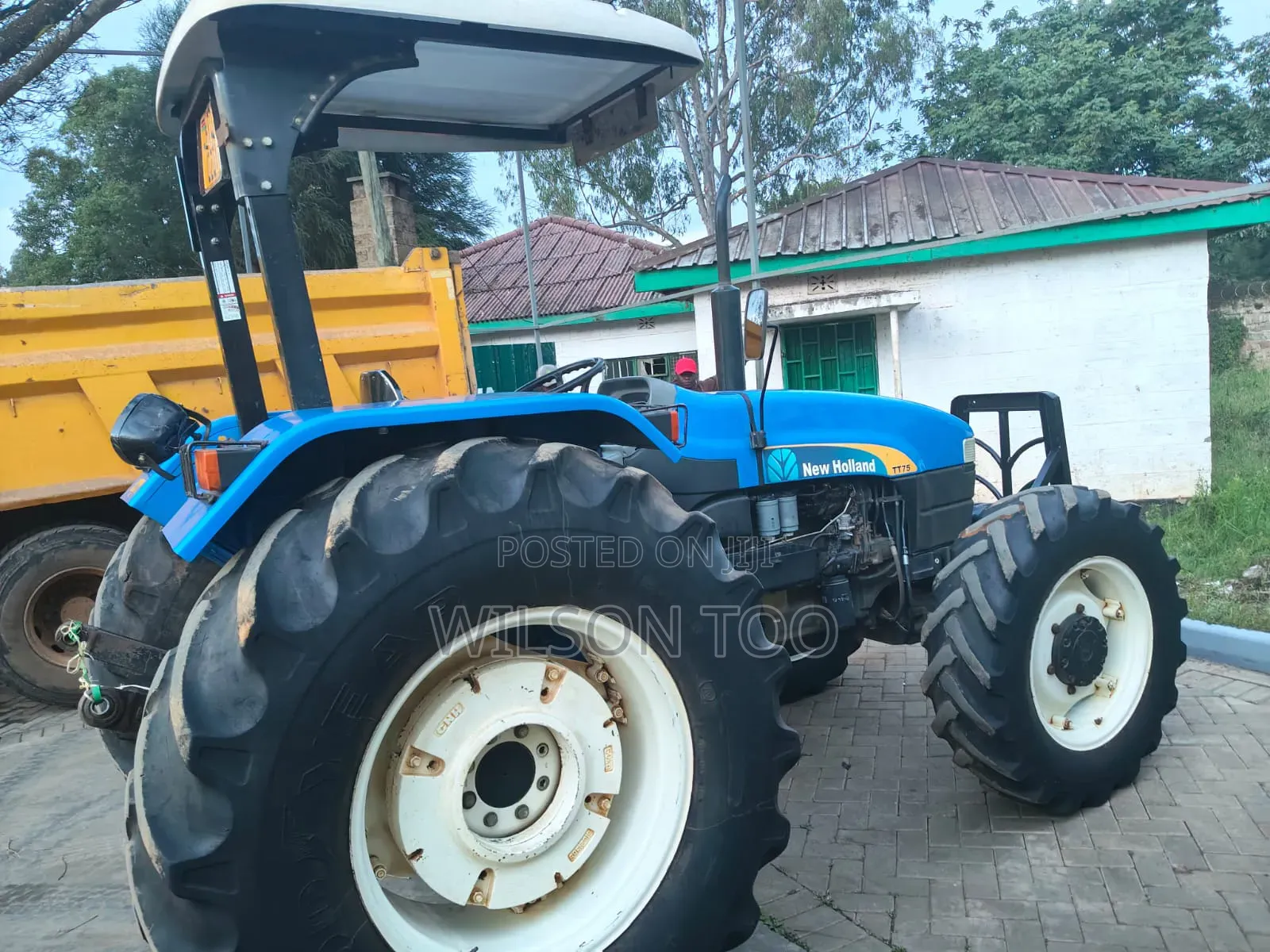 Blue Tractor Newholland Tt75 KTCC/A