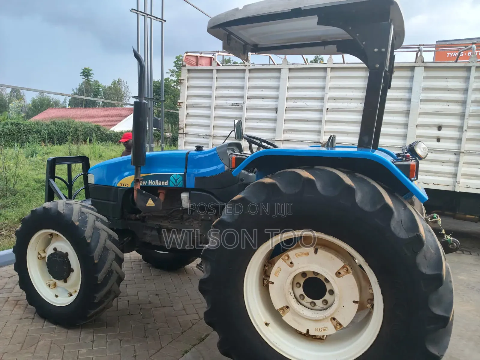 Blue Tractor Newholland Tt75 KTCC/A