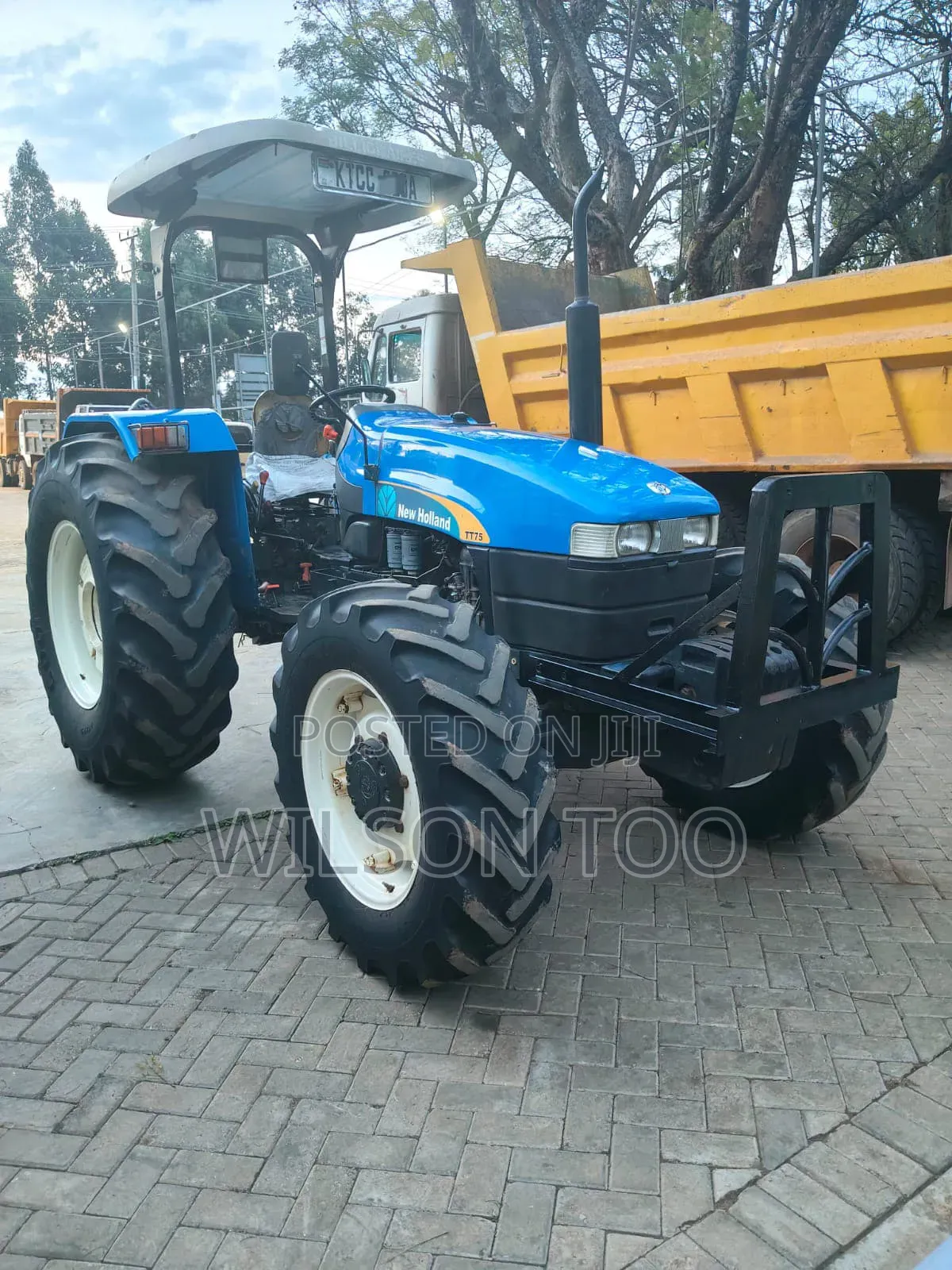 Blue Tractor Newholland Tt75 KTCC/A