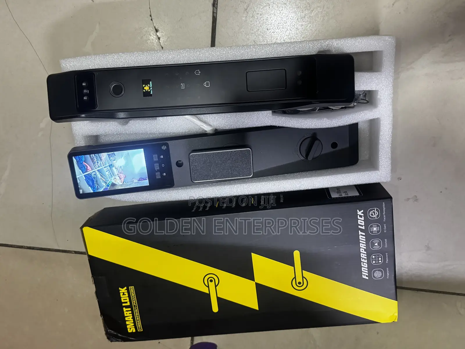 Digital Door Lock With HD Camera, Face Viewing Fingerprint Unlock