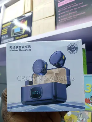 Q8 2.4G Wireless Lavalier Mic With Digital Battery Indicator