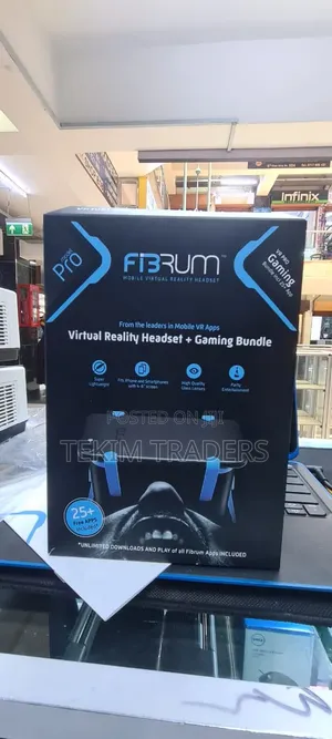 Fbrum Virtual Reality Headset + Gaming Bundle