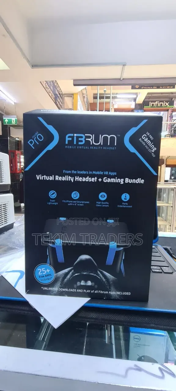 Fbrum Virtual Reality Headset + Gaming Bundle
