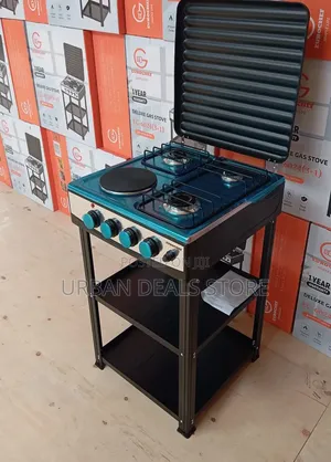 Eurochef 3 Gas + 1 Electric Standing Cooker