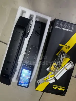 Tuya Smart Fingerprint Door Lock With HD Camera Mobile App Control