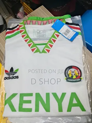 Kenya Harambee Stars White Jerseys