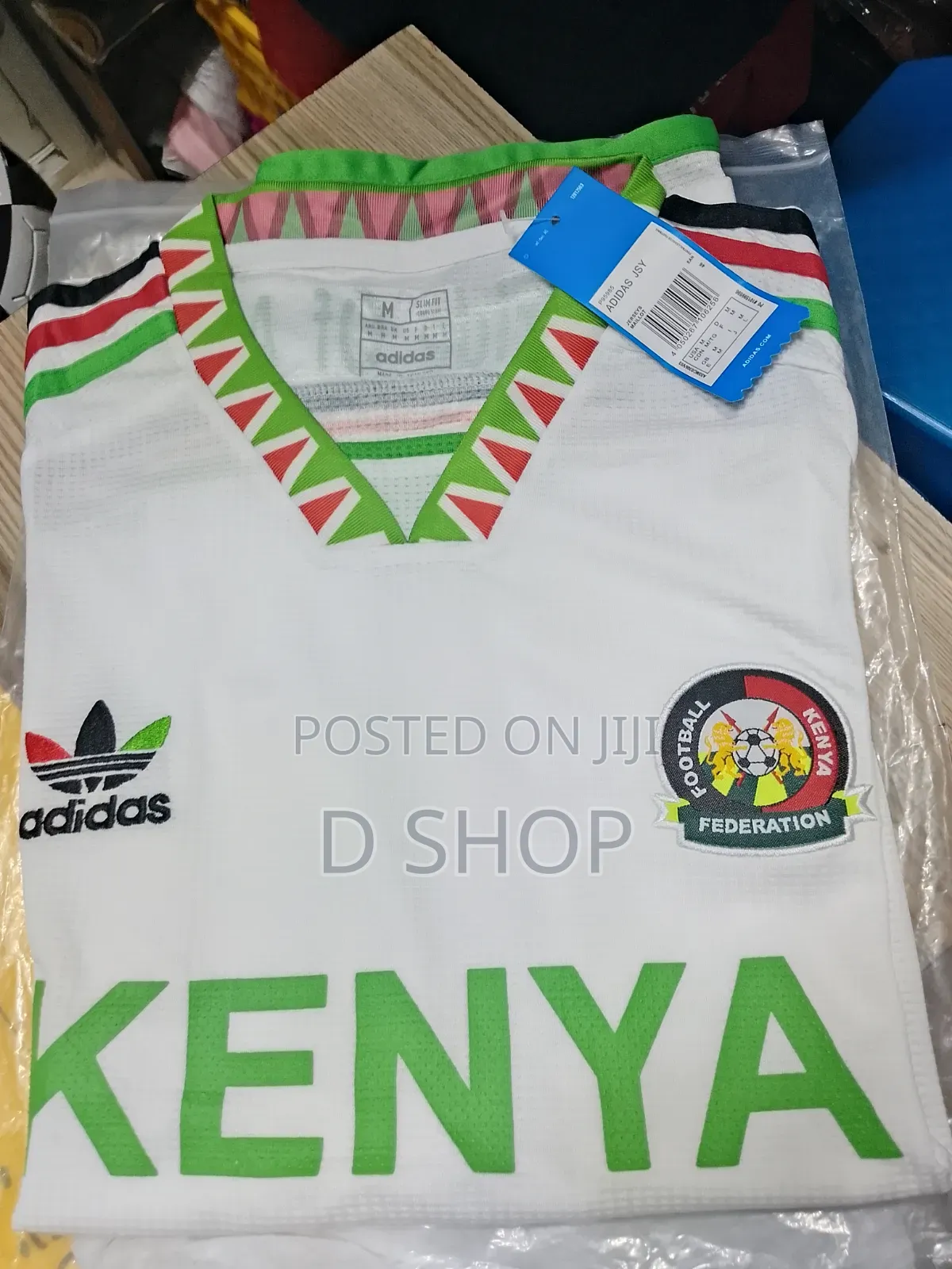 Kenya Harambee Stars White Jerseys