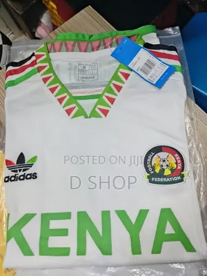 Kenya Harambee Stars White Jerseys