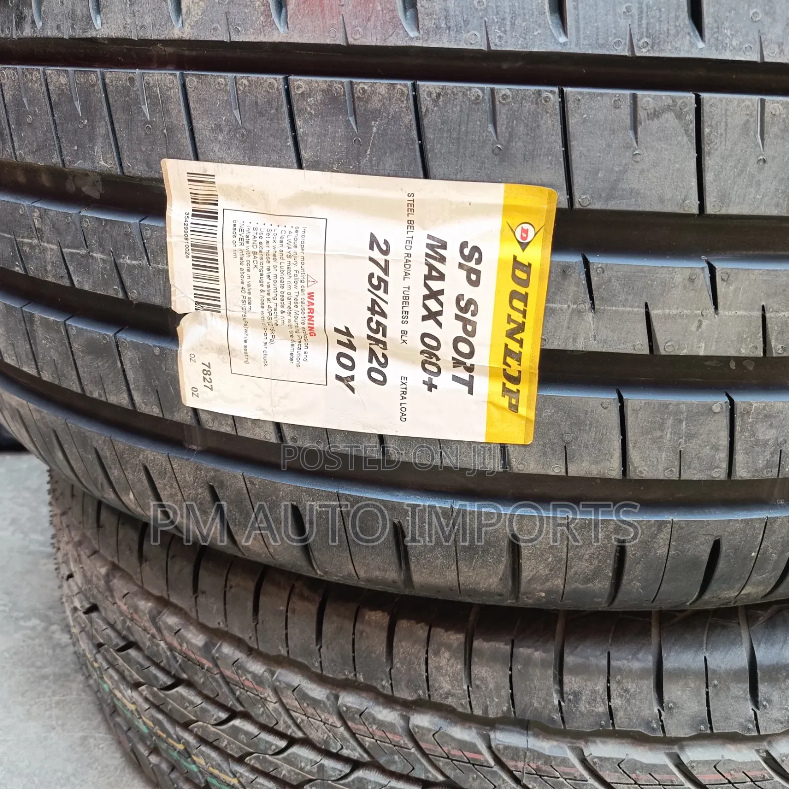 Dunlop Tires 275/45r20