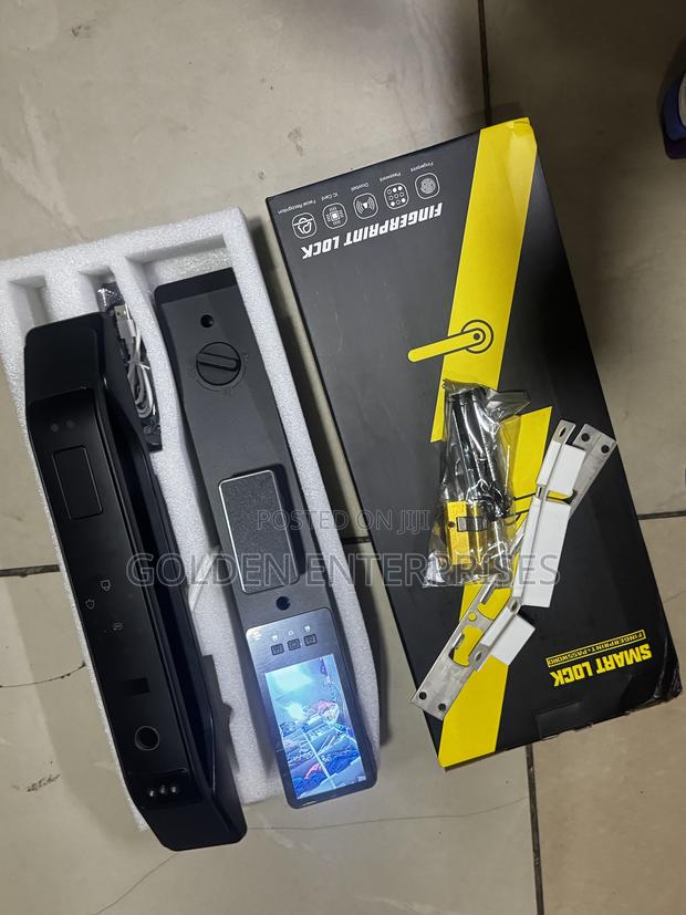 Smart Video Door Lock With Fingerprint Recognition App Alerts