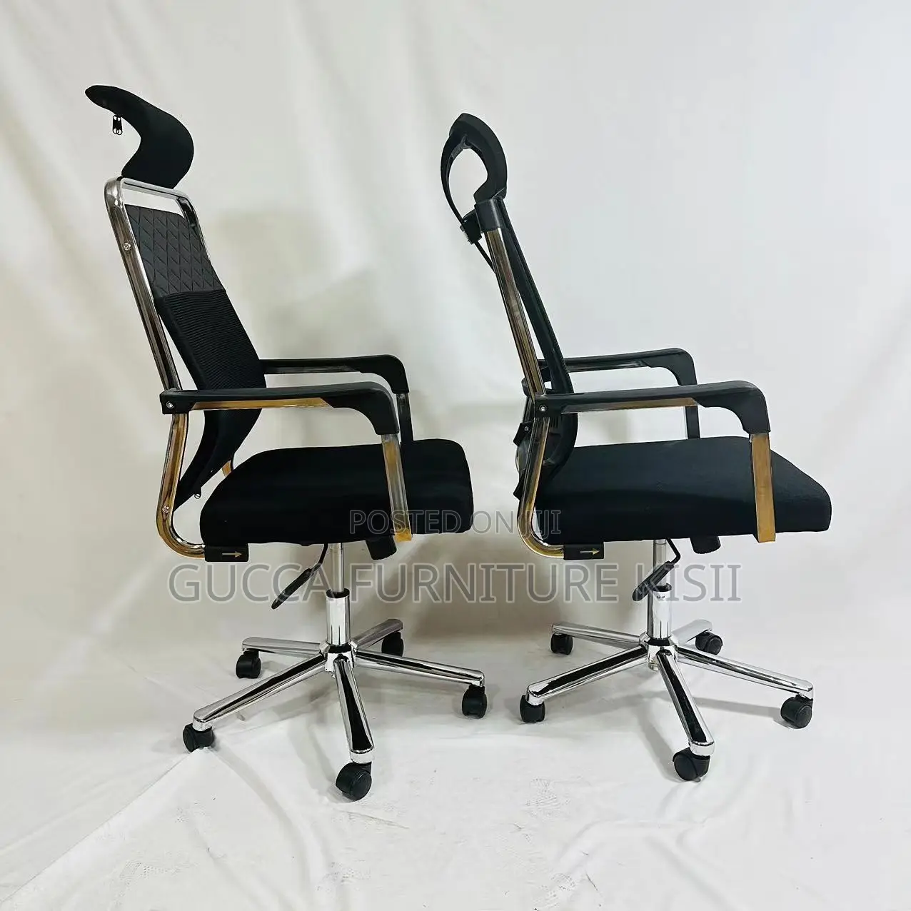 Office Chair; Executive Ergonomic Office Chair With Armrest