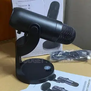 Premium DesktopPodcast Microphone forStreaming, Recording Voiceovers