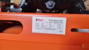 Btali 200 LTRS Belt Driven Compressor 3 Piston 4hp Motor