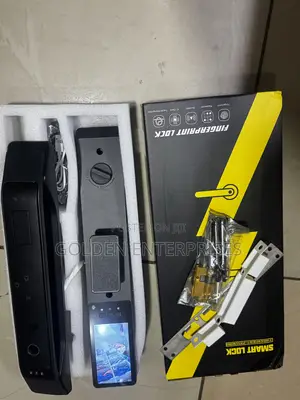 Ultra-Secure Smart Lock With Camera, PIN Code Fingerprint Unlock