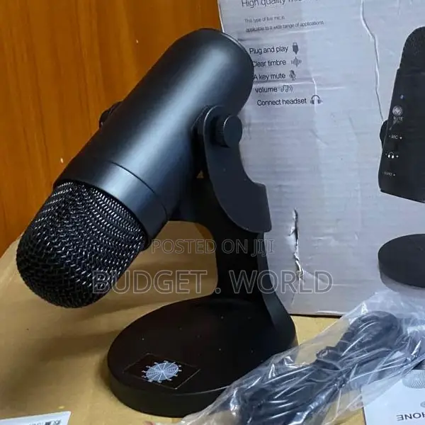 Professional Voice Recording Table Microphone With Noise Reduction