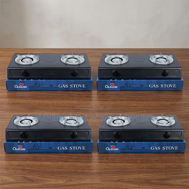 Factory Prices OLELON Stainless Steel Table Top 2 Burner Cookers