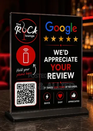 Custom NFC Google Review Cards