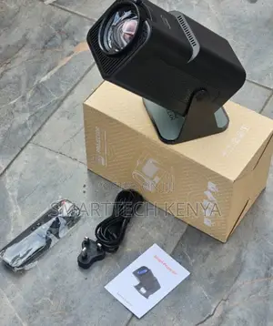 HY320 Mini LED Smart Projector With Android Wireless Connectivity