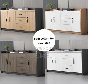 Office Credenza : Wooden Credenza Filing Cabinet With Lockers
