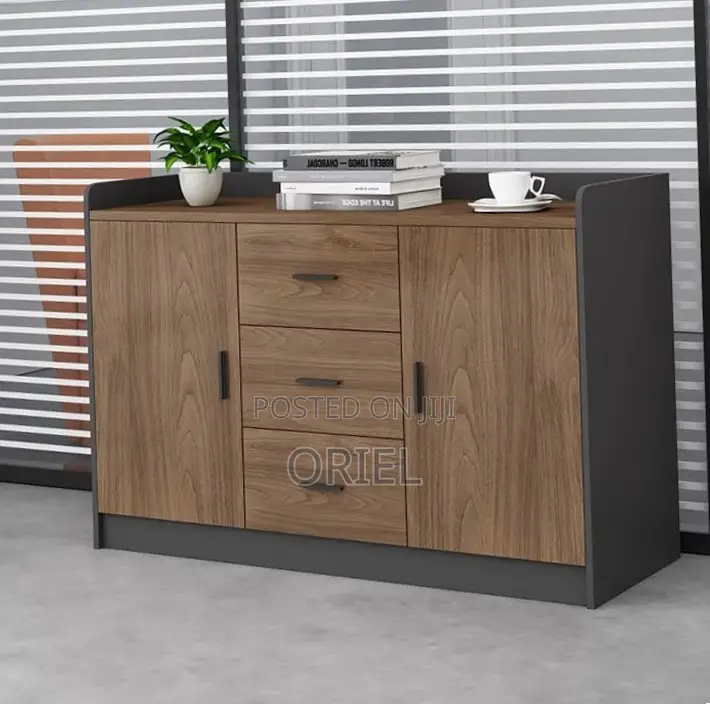 Office Credenza : Wooden Credenza Filing Cabinet With Lockers